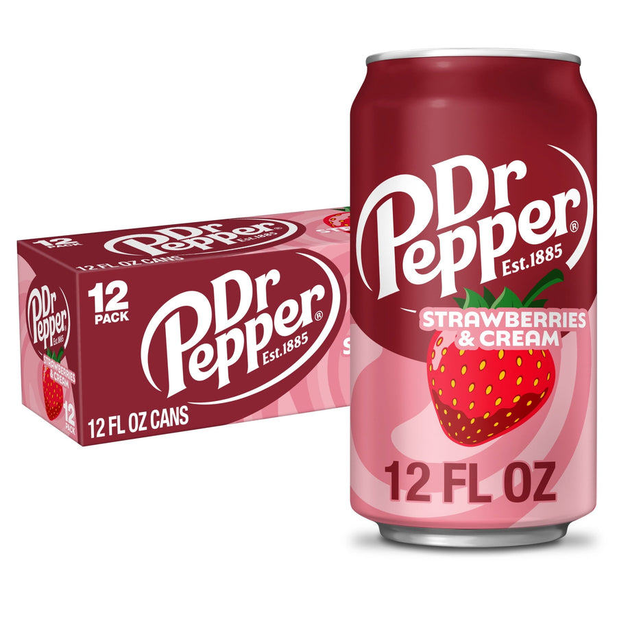 Dr Pepper Strawberries & Cream Soda - Easy Pick